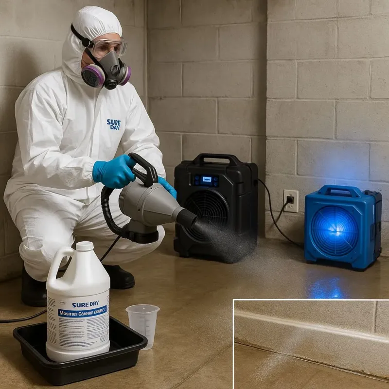 Sanitization and Odor Removal process in De Lisle, MS