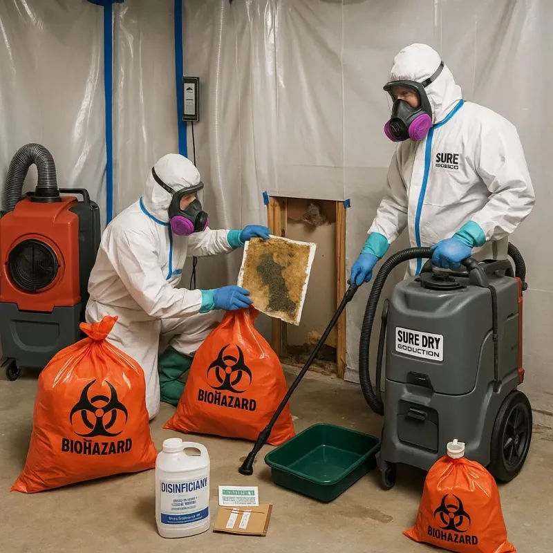 Contaminated Water Handling Protocols process in De Lisle, MS
